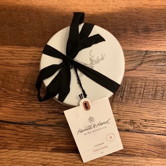 Hearth & Hand Other - Hearth & Hand by Magnolia Holiday Christmas Coasters NWT